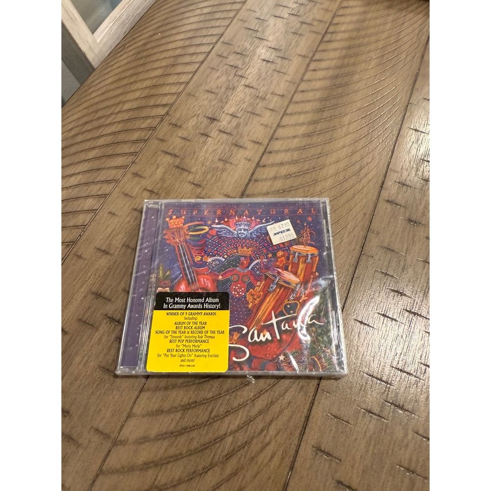 Santana Supernatural CD Arista 07822-19080-2 New Sealed Grammy Winner Smooth
